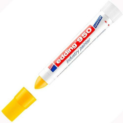 Permanent marker Edding 950  Yellow (10 Units)