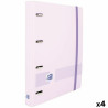 Ring binder Oxford Live & Go Light mauve A4+ (4 Units)