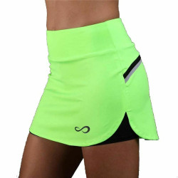 Padel skirt Endless Flow II Lime green