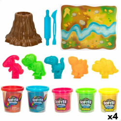 Modelling Clay Game Cra-Z-Art Dinosaurs 14 Pieces (4 Units)