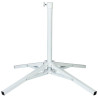 Base for beach umbrella Aktive White Metal 65 x 60,5 x 65 cm (6 Units)