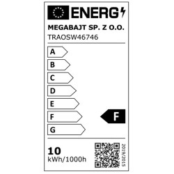 Ring led Tracer TRAOSW46745 Black Metal Aluminium 14,5 W 1700 Lm