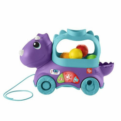 Pulling Dinosaur Fisher Price TRICERATOPS LANCE BALLES