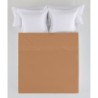 Top sheet Alexandra House Living Brown 170 x 270 cm