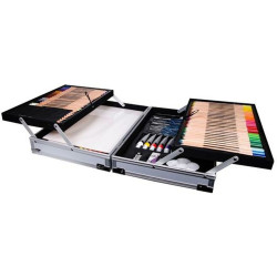 Painting set Daler Rowney 122 Pieces Briefcase Multicolour