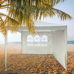 Gazebo Aktive 270 x 255 x 270 cm Steel Cream