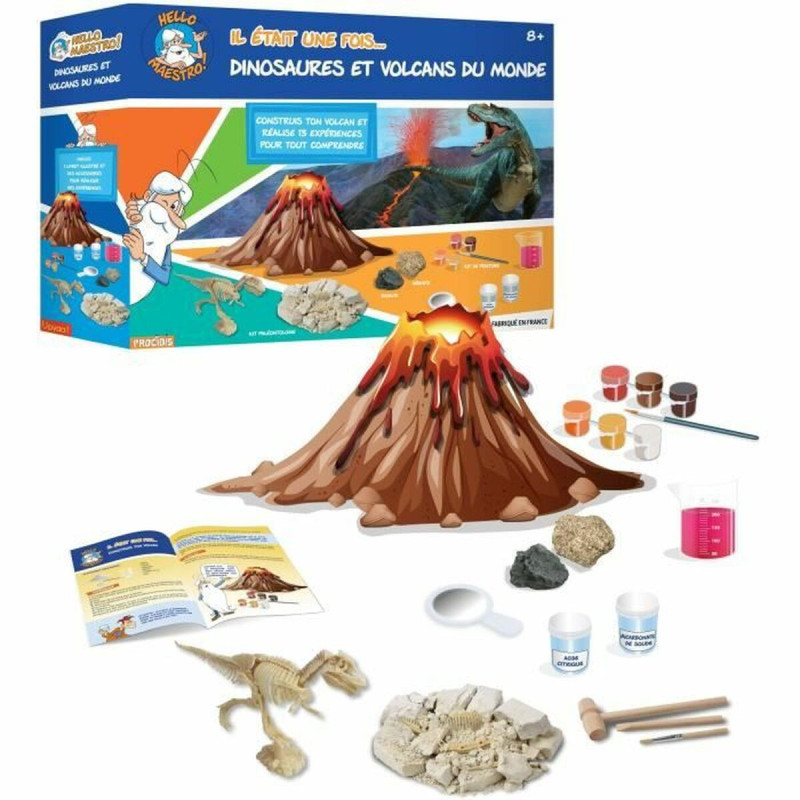 Science Game Silverlit Dinosaures et Volcans du monde