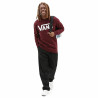 Men’s Sweatshirt without Hood Vans Classic Crew-B Dark Red Brown