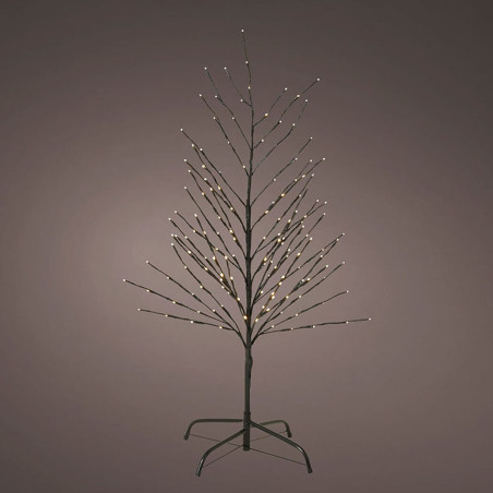 Christmas Tree 493459 LED Battery Black Ø 80 x 150 cm