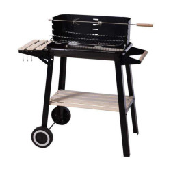 Coal Barbecue with Wheels (54 x 34 x 6.5 cm)