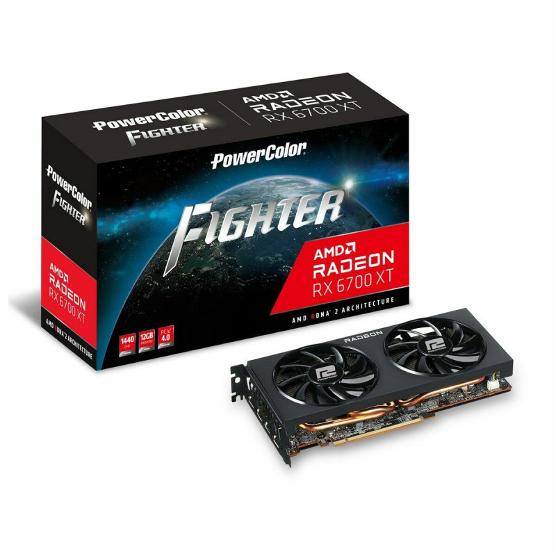 Graphics card Powercolor AMD Radeon RX 6700XT 12 GB GDDR6