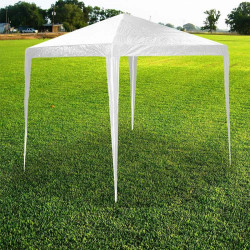 Gazebo Lifetime Impermeable Polyethylene White PVC 300 x 300 x 250 cm