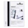 Document Holder Durable Duraplus White Transparent A4 25 Pieces