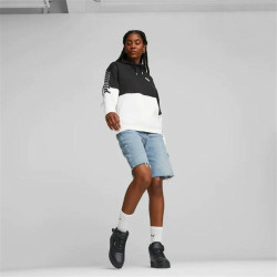 Women’s Hoodie Puma Power Colorblock Black