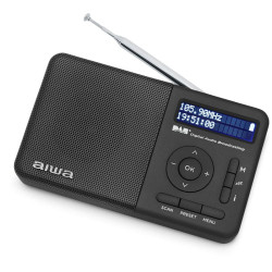 Radio Aiwa RD40DABBK Black 2000 mAh