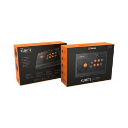 Gamepad Krom Kumite Black Orange