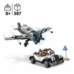 Construction set Lego  Indiana Jones 77012 Continuation by fighting plane