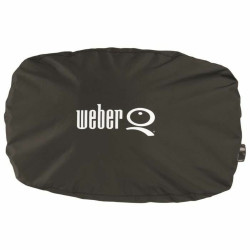 Protective Cover for Barbecue Weber Q 1000 Series Premium Black Polyester