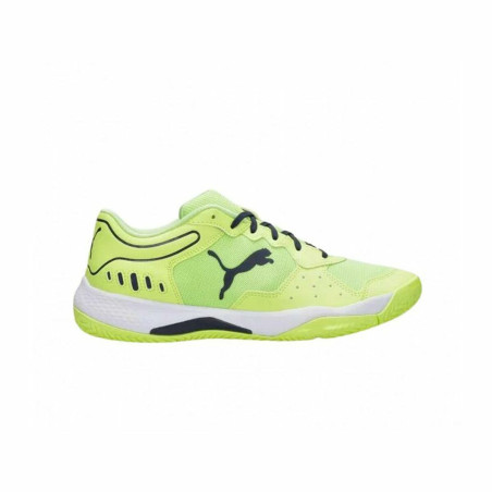 Adult's Padel Trainers Puma SOLARSMASH RCT 107297 01  Yellow Men