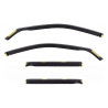 Wind deflector HEKO 31186 4 Pieces Frontal Rear