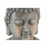 Decorative Figure DKD Home Decor Fibreglass Grey Buddha Stone Glass (28 x 20 x 50 cm)