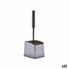 Toilet Brush Dark grey Plastic 12,3 x 36,5 x 14,5 cm (12 Units)