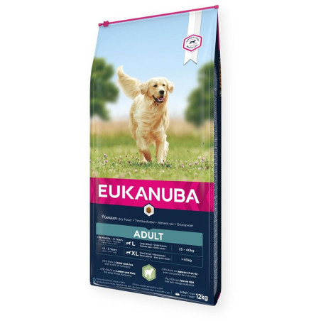 Fodder Eukanuba ADULT Adult Lamb Rice 12 kg