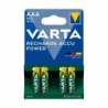 Rechargeable Batteries Varta -56703B AAA 1,2 V 1.2 V (4 Units)