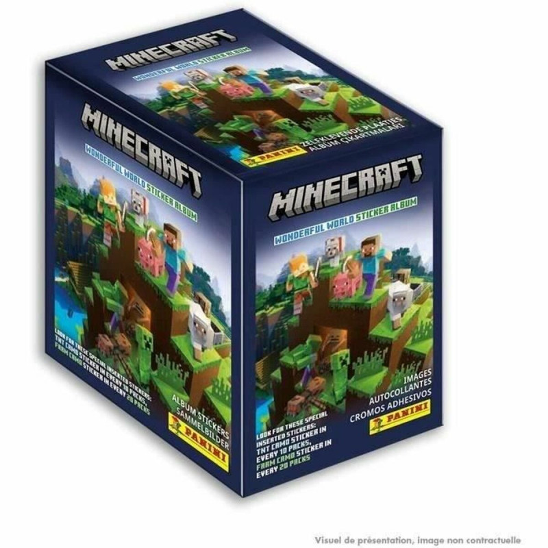 Pack of stickers Minecraft 36 Envelopes