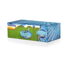 Inflatable Paddling Pool for Children Bestway Navy 244 x 46 cm