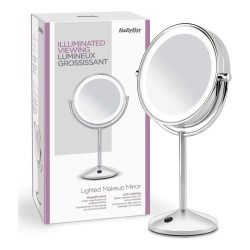 Magnifying Mirror with LED Babyliss E Led Double-sided