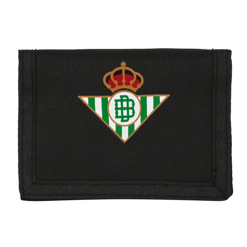 Purse Real Betis Balompié Black Lime 12.5 x 9.5 x 1 cm