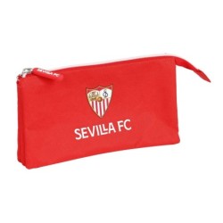 Triple Carry-all Sevilla Fútbol Club Red (22 x 12 x 3 cm)