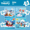 Child's Puzzle Colorbaby Artic 4-in-1 174 Pieces 136 x 34 cm (6 Units)