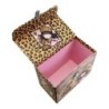 Storage Box Gorjuss Purrrrrfect love Cardboard (16 x 13,4 x 9 cm)