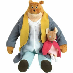 Fluffy toy Jemini Ernest & Celestine Multicolour Modern