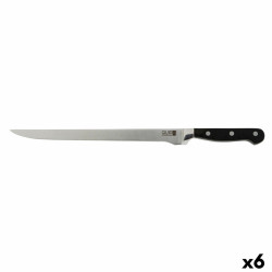 Ham knife Quid Professional Inox Chef Black Metal 28 cm (Pack 6x)