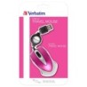 Optical mouse Verbatim 49021 Pink