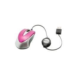 Optical mouse Verbatim 49021 Pink