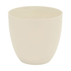 Plant pot Plastiken polypropylene Ecru (Ø 38 cm)