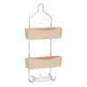 Shower Hanger 28 x 60 x 14 cm Beige Metal Plastic (6 Units)