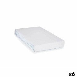 Mattress protector White 200 x 150 cm (6 Units)