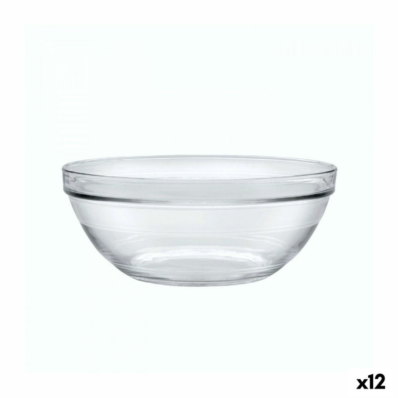 Salad Bowl Duralex Lys Transparent 3,55 L (12 Units)