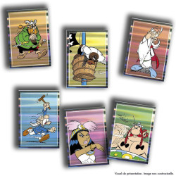 Pack of stickers Panini Astérix -  L'Album de Voyages 36 Envelopes