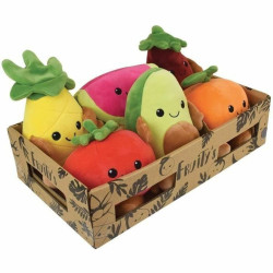 Fluffy toy Jemini Fruits Multicolour