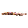 Holder DKD Home Decor Incense Wood Bamboo Mandala Natural 26 x 8 x 8 cm (6 Pieces)