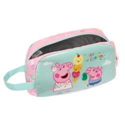 Thermal Lunchbox Peppa Pig Ice cream Pink Mint 21.5 x 12 x 6.5 cm