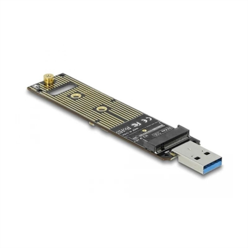 Hard Drive Adapter DELOCK 64069 Green USB USB 3.1 PCIe M.2