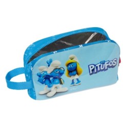 Thermal Lunchbox Los Pitufos Blue Sky blue 21.5 x 12 x 6.5 cm