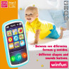 Toy telephone Winfun 7,5 x 14 x 2 cm (6 Units)